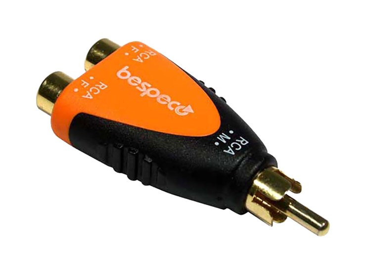 Преходник RCA m x  2RCA f